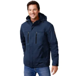 FREE COUNTRY Men's Wild Land Mid Weight Hooded Jacket