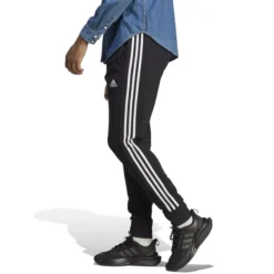 ADIDAS Men's Essentials Tapered Cuffed 2-Stripes Pants -Default Template 3 2084545 001 alt3