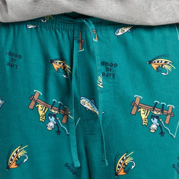 LIFE IS GOOD Men's Jake And Rocket Classic Sleep Pants 3 LIFE IS GOOD Men's Jake And Rocket Classic Sleep Pants - Image 3
