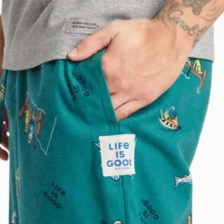 LIFE IS GOOD Men's Jake And Rocket Classic Sleep Pants 8 LIFE IS GOOD Men's Jake And Rocket Classic Sleep Pants -Default Template 3 2086094 308 alt3