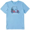 LIFE IS GOOD Men's Weekend Golf Crusher Tee