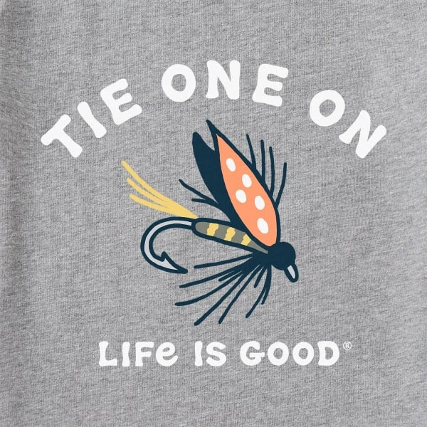 LIFE IS GOOD Men's Tie One On Long-Sleeve Crusher Tee 2 LIFE IS GOOD Men's Tie One On Long-Sleeve Crusher Tee - Image 2