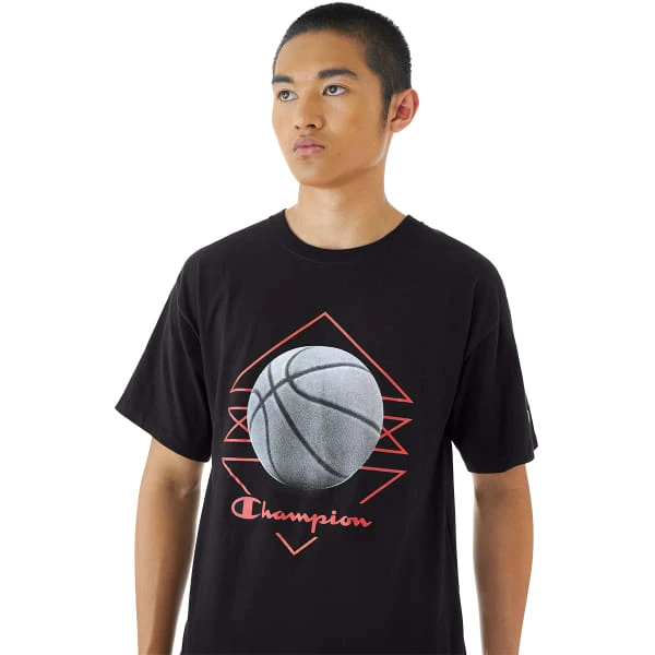 CHAMPION Men's Classic Short-Sleeve Graphic Tee 4 CHAMPION Men's Classic Short-Sleeve Graphic Tee - Image 4