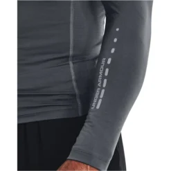 UNDER ARMOUR Men's HeatGear Vent Compression Long-Sleeve Tee -Default Template 3 2089100 004 alt4
