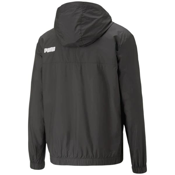 PUMA Men's Hooded Graphic Windbreaker 2 PUMA Men's Hooded Graphic Windbreaker - Image 2