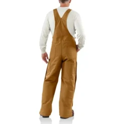 CARHARTT Men's 101626 Flame Resistant Loose Fit Duck Insulated Bib Overall 9 CARHARTT Men's 101626 Flame Resistant Loose Fit Duck Insulated Bib Overall -Default Template 3 2089806 211 alt3