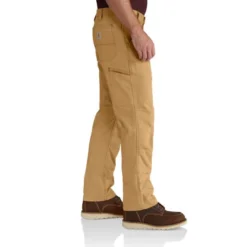 CARHARTT Men's 102802 Rugged Flex Relaxed Fit Canvas Double-Front Utility Work Pants, Extended Sizes 11 CARHARTT Men's 102802 Rugged Flex Relaxed Fit Canvas Double-Front Utility Work Pants, Extended Sizes -Default Template 3 2089816 203 alt5