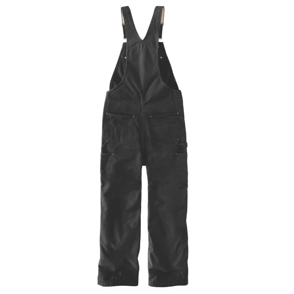 CARHARTT Men's 104031 Loose Fit Washed Duck Insulated Bib Overalls, Extended Sizes 2 CARHARTT Men's 104031 Loose Fit Washed Duck Insulated Bib Overalls, Extended Sizes - Image 2