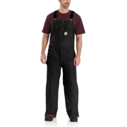 CARHARTT Men's 104031 Loose Fit Washed Duck Insulated Bib Overalls, Extended Sizes 5 CARHARTT Men's 104031 Loose Fit Washed Duck Insulated Bib Overalls, Extended Sizes -Default Template 3 2089841 074 alt2