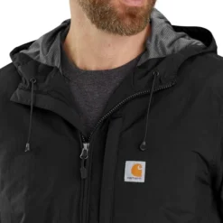 CARHARTT Men's 104671 Rain Defender Relaxed Fit Lightweight Jacket, Extended Sizes -Default Template 3 2089879 049 alt5