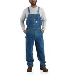 CARHARTT Men's 104672 Loose Fit Denim Bib Overalls -Default Template 3 2089880 032 alt2