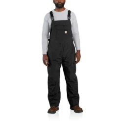 CARHARTT Men's 104674 Storm Defender Loose Fit Heavyweight Bib Overalls, Extended Sizes -Default Template 3 2089883 074 alt2
