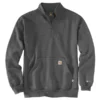 CARHARTT Men's 105028 Flame Resistant Force Loose Fit Midweight Quarter-Zip Sweatshirt, Extended Sizes