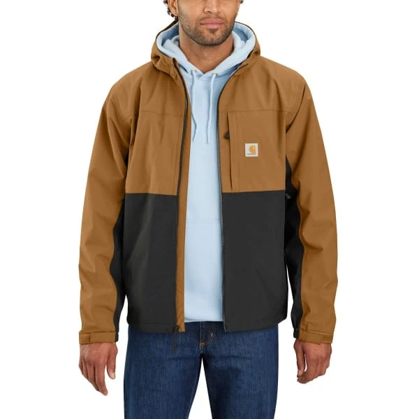 CARHARTT Men's 105751 Storm Defender Relaxed Fit Lightweight Packable Jacket 4 CARHARTT Men's 105751 Storm Defender Relaxed Fit Lightweight Packable Jacket - Image 4