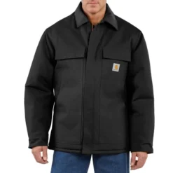 CARHARTT Men's C003 Loose Fit Firm Duck Insulated Traditional Coat, Extended Sizes 3 CARHARTT Men's C003 Loose Fit Firm Duck Insulated Traditional Coat, Extended Sizes -Default Template 3 2089994 035 alt1