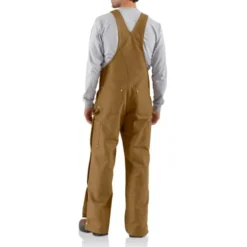 CARHARTT Men's R37 Loose Fit Firm Duck Bib Overall, Extended Sizes -Default Template 3 2090002 246 alt3