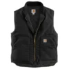 CARHARTT Men's V01 Relaxed Fit Firm Duck Insulated Rib Collar Vest, Extended Sizes